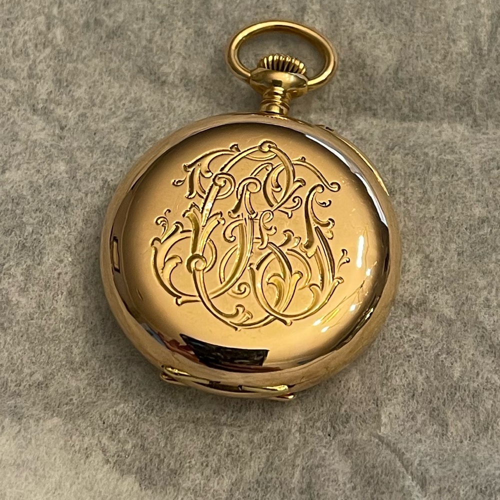 Patek Philippe antique pocket watch in 18k yellow gold - Picture 7 of 11